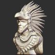 azteca1.jpg Bust of the Aztec Warrior