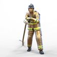 FireFighter1.108.jpg N1 Firefighter or fireman Extinguishing fire