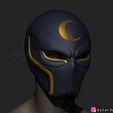 13.jpg The Moon Knight Helmet - Marvel Mask High quality 3D print model