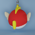 3.png CHEEP CHEEP FISH KNITTED  3D FAN ART