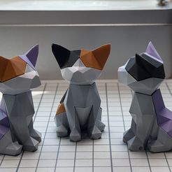 🐱Low Poly Kitten (Baby Cat) Puzzle