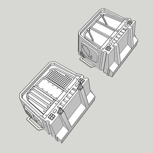 Cabs.jpg Modèle d'impression 3D d'un grand camion utilitaire