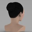 untitled.272.jpg Beautiful asian woman bust for full color 3D printing TYPE 10