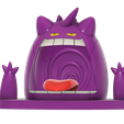 Gigantamax_Gengar_swamp_v2.png STL-Datei Gigantamax Gengar in a Swamp (Pokemon) キョダイマックス ゲンガー kostenlos・3D-Druckvorlage zum Herunterladen