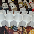 PaintHolder-unloaded.png Hexagonal Paint Bottle Holder