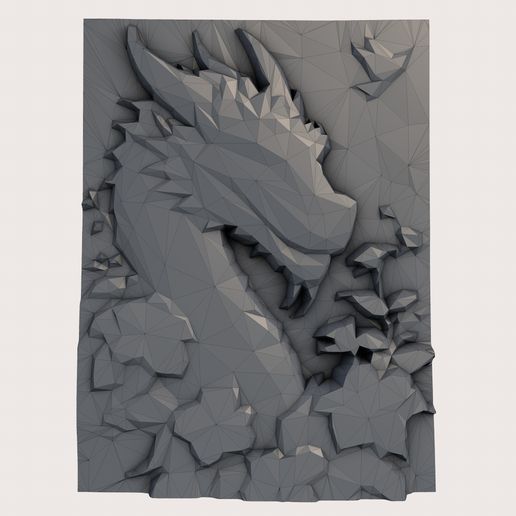 Dragon-low-poly0002.jpg Дракон низкополигональный