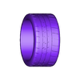 rear tire 13,2 mm wide.stl ruedas estilo mustang GT350