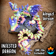 9.png Infested Dragon, Scary Halloween Flexi Dragon