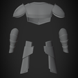 TempleGuardArmorBackBase.png Star Wars Jedi Temple Guard Armor for Cosplay