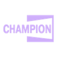 champion_black.stl Champion billboard 1/32