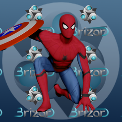 Spidyasdasd.png STL file Spiderman UCM・Model to download and 3D print