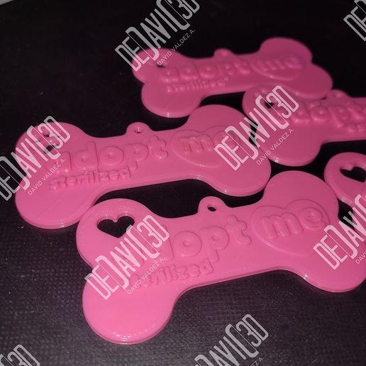 Adopt Me Dog Cat Necklace Dog Necklace 3D model