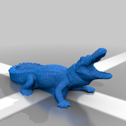 783b8626-bc0e-4671-9c68-6c1fe9737cf4.png Free 3D file Realistic Alligator 3D Model・3D print object to download