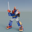 Voltes-artic.jpg Voltes V Robo avec Articulation Fan Art - Voltus V