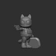 the-lucky-rob-cat-with-glock-3d-model-2b93a7d728.jpg The Lucky Rob Cat with Glock 3D print model