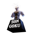 6.png Modèle de buste sculpté en 3D du fils Goku de dragon superball super