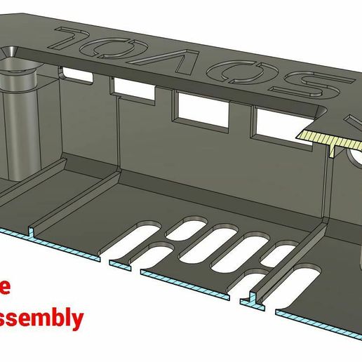 2023-11-20-18_29_03-Autodesk-Fusion-360-Personal-Not-for-Commercial-Use.jpg Sovol Klipper Screen cooling fan case SV07, SV07+, SV06, SV06 Plus