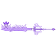 Ultima Weapon KH1.stl Arme Ultima Keyblade KH1