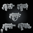 SET2-BOLTER_2HANDS.png 5 Crusader Pistols - Simple Grip Set 2 [Supported]