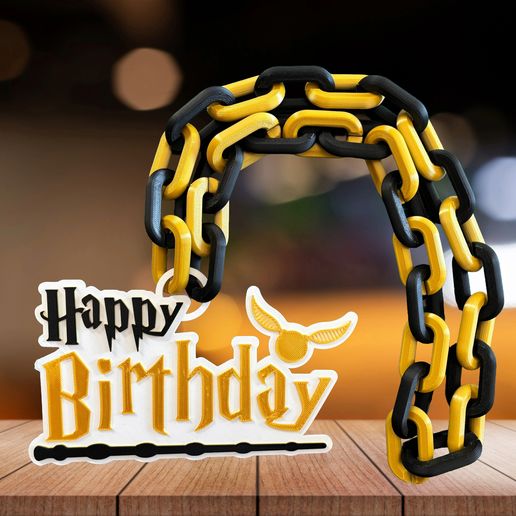HAPPY BIRTHDAY HARRY POTTER CHAIN
