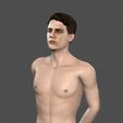 2.jpg Beautiful naked man -Rigged 3D model