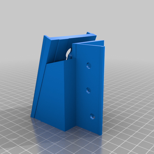 Display_Mount_With_Screwholes.png Ender 3 V2 Lack-Bildschirmhalterung Rechte Seite