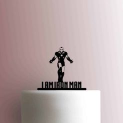 JB_Iron-Man-I-Am-Iron-Man-225-B297-Cake-Topper.jpg STL file I AM IRON MAN TOPPER・3D printing idea to download