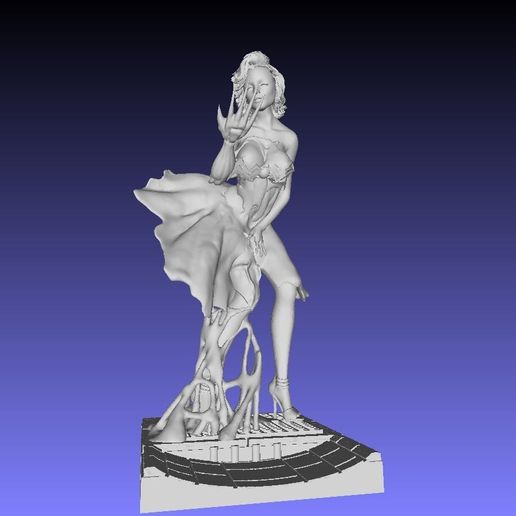 Mary Jane Monroe aka Female Venom - Bimbo Series Model 2 - by SPARX 3D model