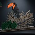 photo_2026-06-04_11-13-44.jpg 3D Layered Toucan: Laser Cut File