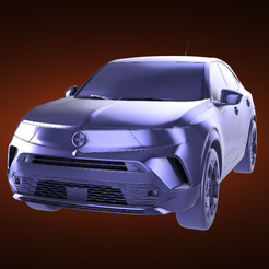 Opel-Mokka-e-Hybrid-2022-render-1.png OBJ file Opel Mokka e-Hybrid・3D printable design to download