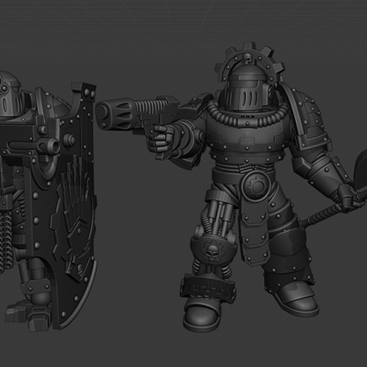 Flesh is weak gang [NuScale] 3D model