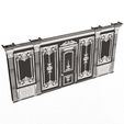 Wireframe-2.jpg Boiserie Classic Wall with Mouldings 09 Black