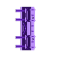 Lower Fort wall (stackable).stl Grimdark Space Fort Modular Assembly 40 K.