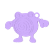 061.stl Poliwhirl keychain