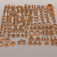 all.png Fichier 3D 😲 40 modèles différents de cutters en pâte polymère-mega bulge -mega bundle-Lorren3d・Objet pour imprimante 3D à télécharger