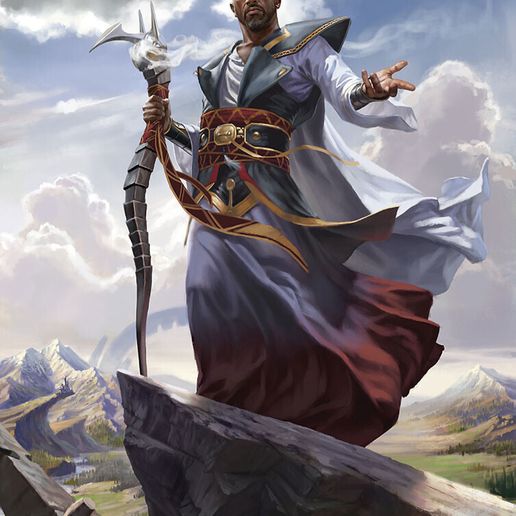 🧙 Teferi, Hero of Dominaria・Free 3D File for ・Cults