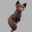 dfgvdrgrghrggdregrdg.png The Owl House - Raine Palisman Staff - Fox - 3D Model