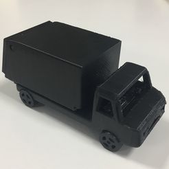 IMG_1438.jpg STL file Garbage Truck・3D printable model to download