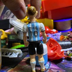 MESSI-2.jpg Archivo STL LIONEL MESSI ARTICULADO・Objeto de impresión 3D para descargar