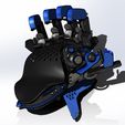 1.jpg STL-Datei Mega Cyborg-Tastatur・3D-druckbare Vorlage zum herunterladen