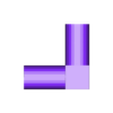 3 way angle.stl Framing fittings for 1/2" conduit