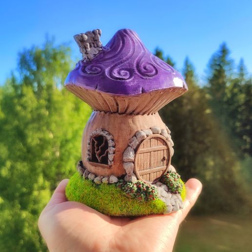 Shroom Hut - 3D model önizlemesi