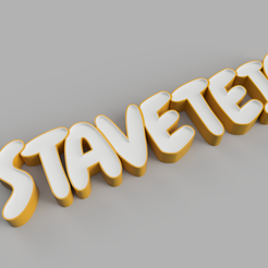 Staveteig_preview.png NAMELED STAVETEIG - LÁMPARA LED