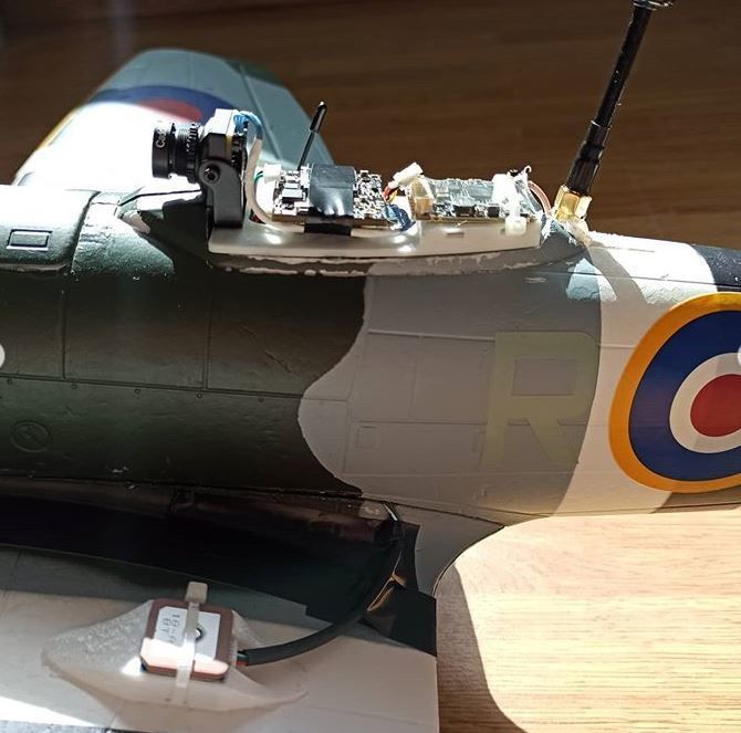 Скачать бесплатный файл STL Hawker Tempest Hobbyking FPV MOD • Форма для печати в 3D ・ Cults