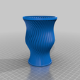 SpiralVase.png Fichier 3D gratuit Vase épais en spirale・Modèle pour imprimante 3D à télécharger