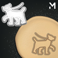 dogwalking.png Высечки для печенья - Домашние животные