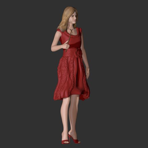 red hermione dress Ingrid II Gown S