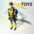 Wasp-1.png Flexi Action Figure: Wasp Performance (Avengers 1/6)