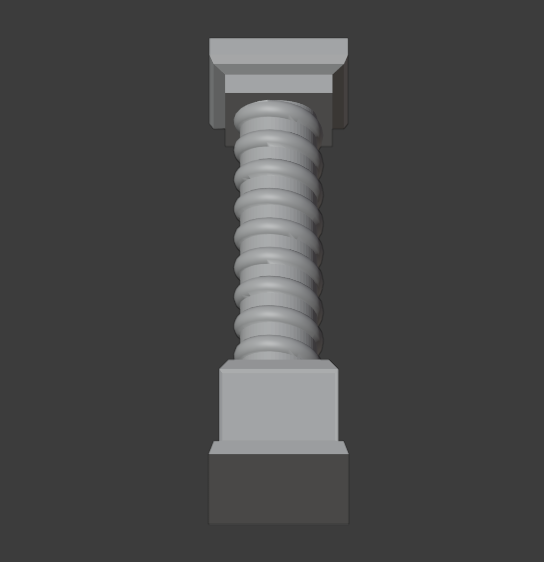 Pillars-004.png Fichier 3D gratuit Colonne/pilier de style fantaisiste (échelle 28 mm)・Modèle imprimable en 3D à télécharger, LordInvoker