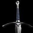 GandolfSword_1.jpg Gandalf Sword Glamdring lord of the rings 3D DIGITAL DOWNLOAD FILE